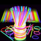 500 Adet Konser Senlık Isıgı Vıp Renklı Glow Stıck Neon Isık Fosforlu Bıleklık Kolye Fosforlu Isık
