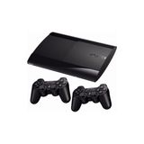 500 GB Kapasiteye Sahip Sony Playstation 3 Super Slim Siyah Oyun Konsolu + 2 Oyun Kolu + 40 Oyun