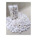 500 GR Beyaz Akvaryum Taşı Parlak Dekoratif- Akvaryum Taşları (1-2 cm) 10108