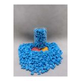 500 GR Mavi Akvaryum Taşı Parlak Dekoratif- Akvaryum Taşları (1-2 cm) 10096