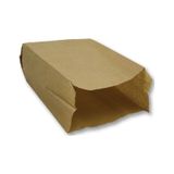 500 Gr Orta Boy Kraft-şamua Çizgili Kese Kağıdı, Hediye Paketi 12x29cm Düz Renk