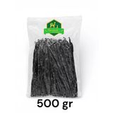 500 Gr Taze 1. Kalite Çubuk Vanilya - Vanilya Çubuğu (16-18 Cm) Vakumlu Ambalaj
