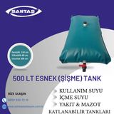 500 Lt Şişme Esnek Su Deposu(Kullanım Amaçlı)