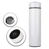 500 ML Dereceli Çelik Termos (Beyaz)