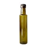 500 Ml Dorika Yeşil (silindir Şişe) - Tıpa - Siyah Kapak