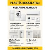 500 Ml Gnc Plastik Beyazlatıcı Jel - Sararmış Yüzeylere Son +eldiven+fırça Temizlik