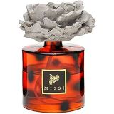 500 ml Kahverengi Leopar Desenli Cam Şişe Seramik Taşlı Dark Amber Oda Kokusu