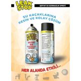500 ml LEAK STOP Şeffaf Su Sızdırmazlık Spreyi Akrilik Malzeme ile Kolay Uygulama ve Yüksek Performans