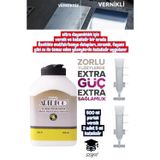 500 ml parlak vernik 2 adet 5 ml katalizör ıslak zemin vb zor tutunan yüzeylerde ekstra dayanıklılık