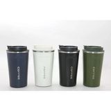 500 Ml Paslanmaz Çelik Termos Mug - Çift Katmanlı Sızdırmaz Kahve Kupası Alk3134