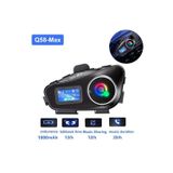 500 Mt Intercom 2 Eşleşmeli Kask Kulaklık Su Geçirmez Bluetooth Motosiklet Stereo Mp3 Fm Radyo