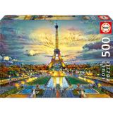 500 Parça Eyfel Kulesi Puzzle - 19621 - Eiffel Tower