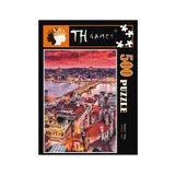 500 Parça Kutulu İstanbul Haliç Puzzle 48cm x 68cm