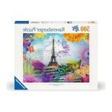 500 Parça Paris Temalı Yetişkin Puzzle