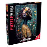 500 Parça Puzzle: Afrika Güzeli