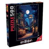 500 Parça Puzzle: Dolunayda Galata