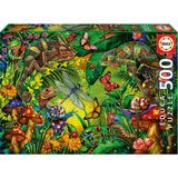500 Parça Renkli Orman Puzzle - 19551 - Colourful Forest