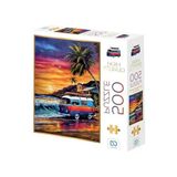 500 Parça Sahildeki Karavan Puzzle, 48X33cm