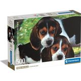 500 Parça Yüksek Kaliteli Koleksiyon Puzzle Close Together (Compact Box)