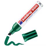 500 Permanent Markör Kalem 2-7Mm Kesik Uçlu Yeşil (10 Lu Paket)