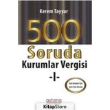500 Soruda Kurumlar Vergisi 1 - Kerem Tayyar