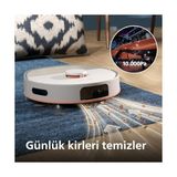 5000 Serisi Elektrikli Süpürge, Çift Döner Mop, Süpürme ve Paspas, 10.000PA Emiş Gücü, Lazer Çizgi Navigasyon, Uygulaması, Ipek Beji (XU5000/20) - 01-Siyah
