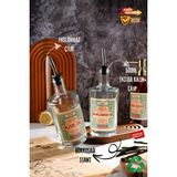 500ML Gökkuşağı Stantlı Şeffaf Kalın Camlı Red Serisi Zeytinyağı ve Ayçiçek Yağı Şişesi