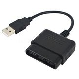 5023 Usb To Ps2 Pc Bilgisayar Oyun Kolu Çevirici Dönüştürücü siyah