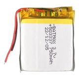 503337 3.7V 750MAH Lityum Polimer (Li-Po) Batarya Ciklet Pil