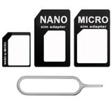 5038 Nano Micro Mikro Sim Çevirici Dönüştürücü İğne Adaptör Set
