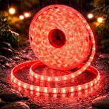 5050 Smd 12V 60 Led/m Iç Mekan 3 Çipli Şerit LED (5 Metre) - Kırmızı
