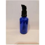 50cc 100 Adet Mavi Serum Pompalı Şişe
