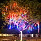 50cm Rgb Led 2mt. Meteor Yılbaşı Aydınlatması Yağmur Kar Efekti Tüp Su Geçirmez Parti Çıbık Işık Eklenebilir 6w
