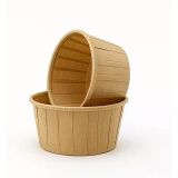 50'Li Kraft Cupcake Kalıbı, Muffin Kek Kalıbı, Kek Kapsülü, Airfryer Uyumlu