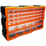 50Lİ Mega 10BYK+40KÇK Monoblok Drawer Çekmece Seti 62X15.7X36CM (4887) - 7 x 36 cm