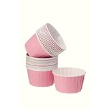 50'li Soft Pastel Pembe Muffin Cupcake Kalıbı Kek Kapsülü, Muffin Kek Kalıbı, Airfryer Uyumlu