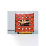 50'li Tealight Mum 50 Adet 2 Saat Yanan Beyaz & Kırmızı