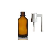 50ML Kahverengi Ağız Spreyi Başlıklı Cam Şişe,24 Adet, Ağız Spreyi Şiesi, Cam Şişe, Medikal Şişe