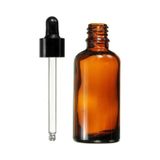 50Ml Kahverengi Damlalıklı Cam Şişe Amber Boş Şişe 2 Adet