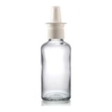 50ML Şeffaf Şişe, Burun Spreyi, 24 Adet Nazal Spreyli, Ecza Şişesi, Ilaç Şişesi