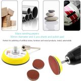 50Mm Mini Cırt Taban Ve Zımpara Seti Mini Grinder Kinalar Için