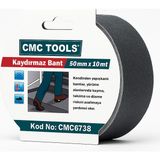 50MM x 10MT Kaydırmaz Bant – Kendinden Yapışkanlı, Merdiven ve Zemin Güvenlik Bandı