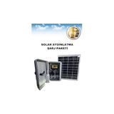 50W Güneş Paneli Seti 12V 24AH Jel Akü Tv Çalıştırma Bağ Evi Yayla Karavan Solar Sistem