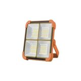 50W LED Projektör Beyaz -Sarı Işık 9000 Lümen Güneş Enerjili - 0,5 W - Altın