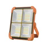 50w Led Projektör Beyaz -Sarı Işık 9000 Lümen Güneş Enerjili