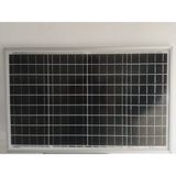 50W Monokristal Güneş Paneli - Siyah