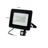 50W Sensörlü Led Projektör 50 Watt 220V Gün Işığı