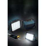 50w Solar Led Projektör 6500k Ultra Güçlü Kamp Lambası Bahçe Aydınlatması Koyu Yeşil