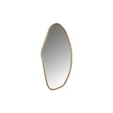 50x100 Asimetrik Ayna/Konsol Aynası/Makyaj Aynası Gold 50 x 90