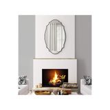 50x105 Duvar Dekor Aynası/Duvar Aynası/Konsol Aynası/Estetik Ayna Siyah 50 x 104